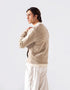 CONTRAST CORDUROY BOMBER JACKET